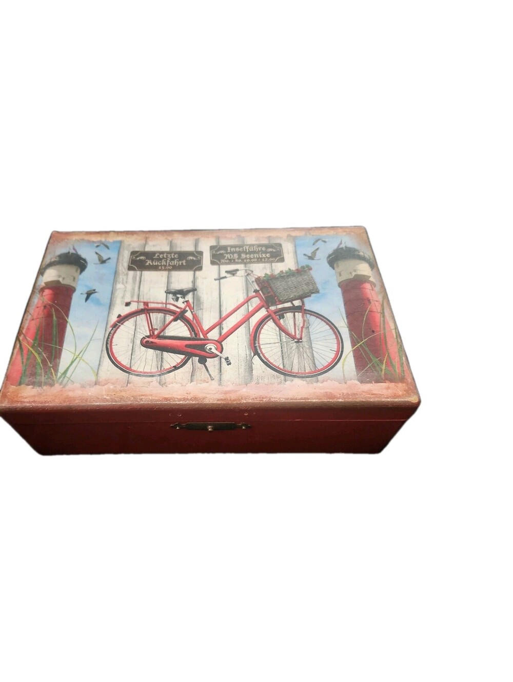 Bicycle Box ART Lighthouse ( Missing The Latch)